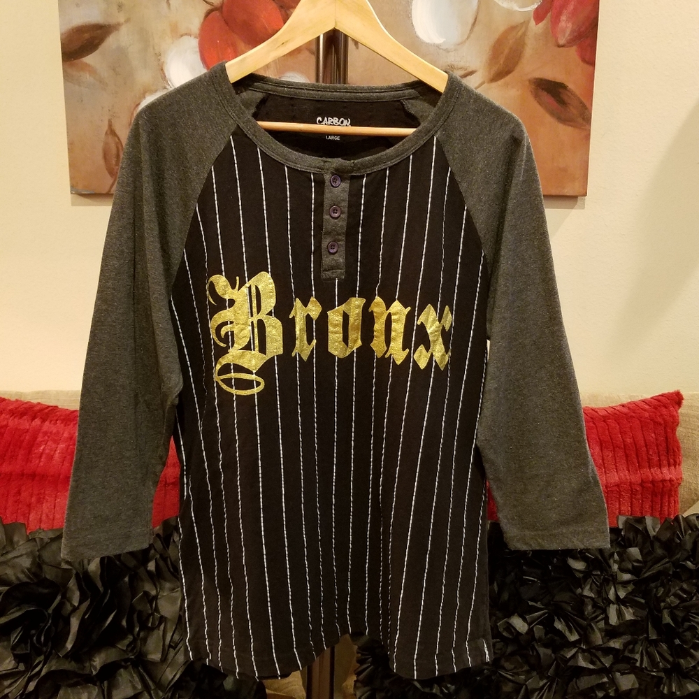 Carbon Women's Baseball Tee